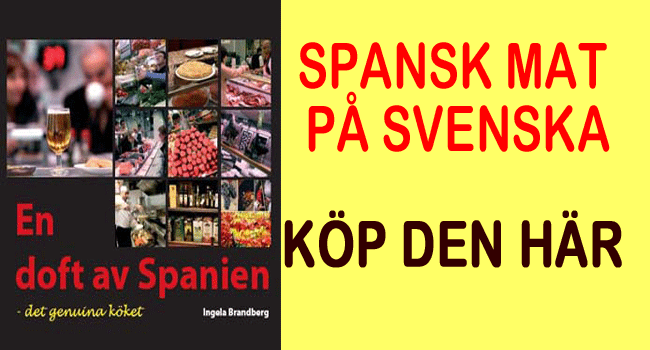 Spansk mat på svenska